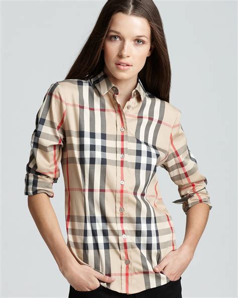 burberry top for women|burberry women's shirts on sale.